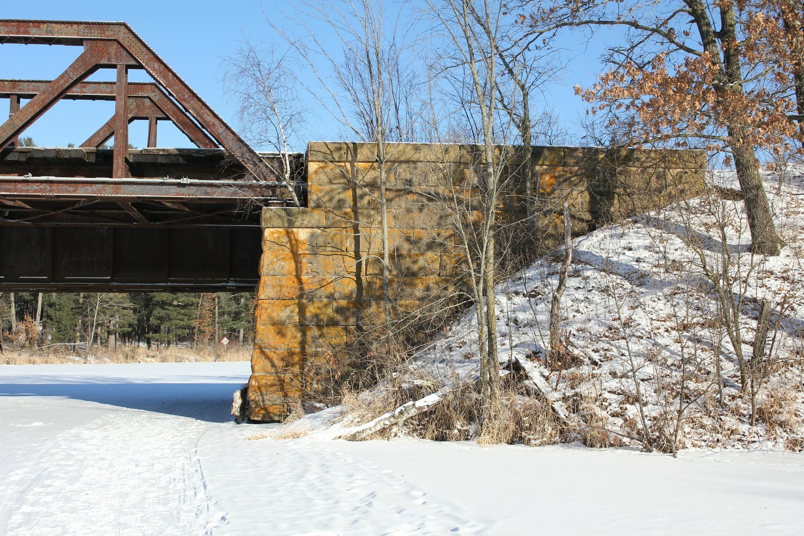 West abutment